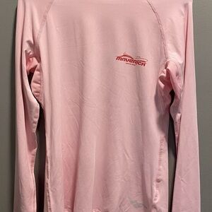 NEW W/TAGS Pink Maverick Costa Rica Long Sleeve Top